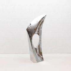 Patrick Coard Modern Abstract XL Sculpture in Polished Steel by Patrick Coard Paris - 3850360