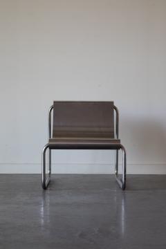 Patrick Gingembre Armchair and Ottoman by Patrick Gingembre France 1970s - 4715203