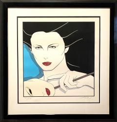 Patrick Nagel Diptych Mask I and Mask II - 3434168