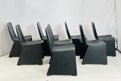 Patrick Naggar Eight Positano Black Foundry Dining Chairs by Patrick Naggar for Ralph Pucci - 4164258