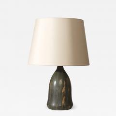 Patrick Nordstrom Art Nouveau Table Lamp with Organic Glazing by Patrick Nordstrom - 764152