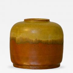 Patrick Nordstrom Brown and Gold Vase by Patrick Nordstrom for Royal Copenhagen - 221677