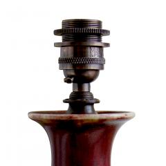 Patrick Nordstrom Exquisite Table Lamp in Oxblood Glaze by Patrick Nordstr m - 618004