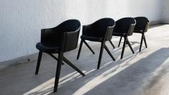 Patrick Norguet Set of 4 Armchairs M10 designed by Patrick Norguet for Cassina - 3954029