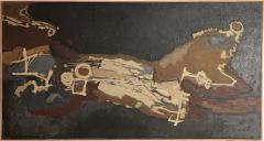 Paul Ackerman Personnage dans larbre oil on canvas by Paul Ackerman France circa 1945 - 3438665