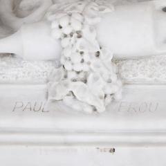 Paul Brou Large marble sculpture of Silenus and his entourage by Paul Brou - 1653270