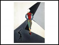 Paul Busse Mid Century Abstract Painting Signed Paul Busse - 3880752