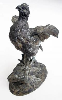 Paul Comolera Finely Rendered French Spelter Figure of a Pheasant Signature P Comolera - 3453339