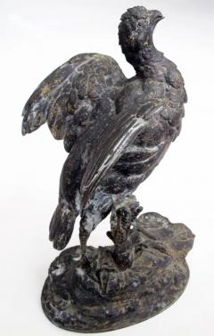 Paul Comolera Finely Rendered French Spelter Figure of a Pheasant Signature P Comolera - 3453342