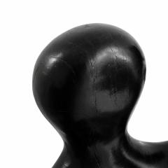 Paul Covaci 20th Century Paul Covaci Sculptural Black Solid Wood Romanian 1980s Armchair - 4512698