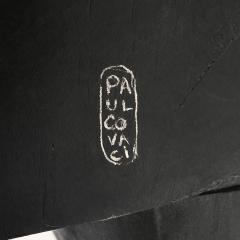 Paul Covaci 20th Century Paul Covaci Sculptural Black Solid Wood Romanian 1980s Armchair - 4512699
