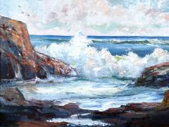 Paul Daugherty Crashing Surf Carmel California  - 4774725
