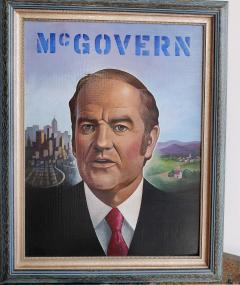 Paul Davis George McGovern Presidential Campaign Alt Che Guevara Poster Artist 1972 - 3959952