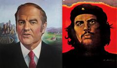 Paul Davis George McGovern Presidential Campaign Alt Che Guevara Poster Artist 1972 - 3959956