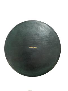 Paul Dupr Lafon 1950s Stitched leather pipe holder by Paul Dupr Lafon for Herm s - 4581565
