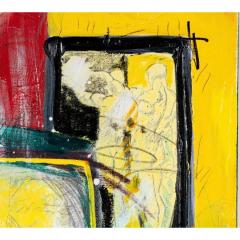 Paul Ecke Expressionist Diptych Oil Painting by Paul Ecke The House Party - 4488946
