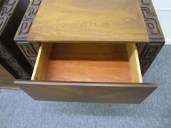 Paul Evans 2 Paul Evans Style Sculptural Brutalist Walnut Night Stands Mid century Modern - 1775304