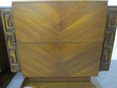 Paul Evans 2 Paul Evans Style Sculptural Brutalist Walnut Night Stands Mid century Modern - 1775306