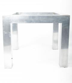 Paul Evans Aluminum and Brass Parsons Table in the style of Paul Evans - 1336855