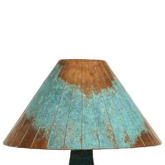 Paul Evans Artisan Patinated Copper Table Lamp 1970s - 2240673
