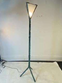 Paul Evans BRUTALIST BRONZE VERDIGRIS TRIPOD FLOOR LAMP IN THE MANNER OF PAUL EVANS - 1797942