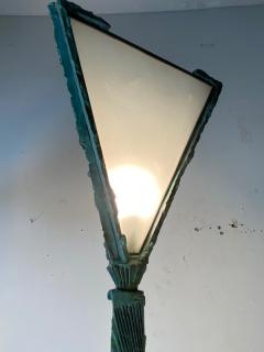 Paul Evans BRUTALIST BRONZE VERDIGRIS TRIPOD FLOOR LAMP IN THE MANNER OF PAUL EVANS - 1797951