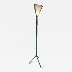 Paul Evans BRUTALIST BRONZE VERDIGRIS TRIPOD FLOOR LAMP IN THE MANNER OF PAUL EVANS - 1806918