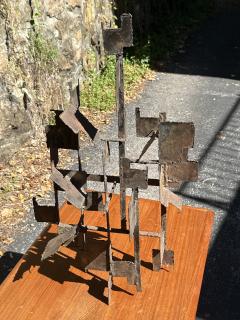 Paul Evans BRUTALIST MIXED METALS WALL TABLE SCULPTURE ATTRIBUTED TO PAUL EVANS - 4335242