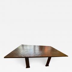 Paul Evans BRUTALIST WOOD DINING TABLE IN THE STYLE OF PAUL EVANS - 2200069