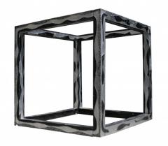 Paul Evans Bed Custom King Argente USA - 39033