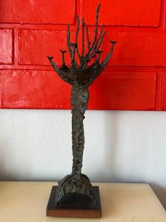 Paul Evans Brutalist Bronze Sculpture by Ralph Tazian - 4131245