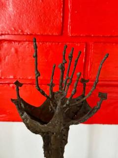 Paul Evans Brutalist Bronze Sculpture by Ralph Tazian - 4131277