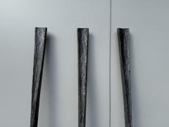 Paul Evans Brutalist Cast Aluminum Door Decor Wall Sculpture - 4429564