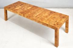 Paul Evans Burlwood Dining Table by Directional 1960 - 2725954