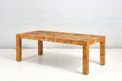 Paul Evans Burlwood Dining Table by Directional 1960 - 2725957