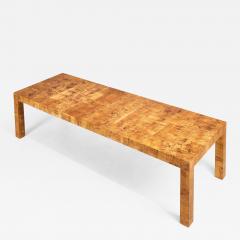 Paul Evans Burlwood Dining Table by Directional 1960 - 2729906