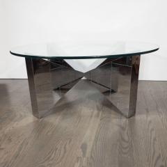 Paul Evans Cityscape Cocktail Table in Patchwork Polished Chrome Documented by Paul Evans - 1507760