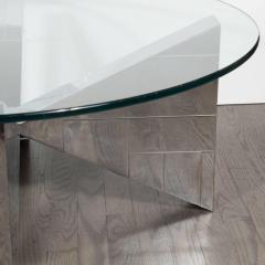 Paul Evans Cityscape Cocktail Table in Patchwork Polished Chrome Documented by Paul Evans - 1507761