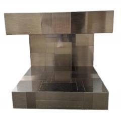Paul Evans Cityscape Side Tables in Gunmetal - 4388904