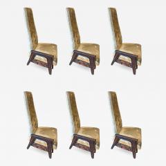 Paul Evans EXCEPTIONAL SUITE OF SIX BRUTALIST DINING CHAIRS IN THE MANNER OF PAUL EVANS - 2200068