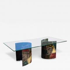 Paul Evans Exceptional Paul Evans for Directional Model PE24 Brutalist Welded Dining Table - 3139628