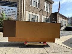Paul Evans MODERNIST WOOD AND TWO TONE CITYSCAPE DRESSER IN THE MANNER OF PAUL EVANS - 3318356