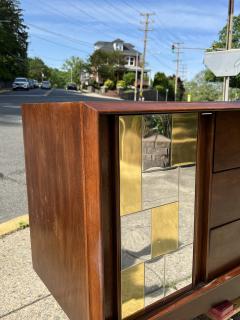 Paul Evans MODERNIST WOOD AND TWO TONE CITYSCAPE DRESSER IN THE MANNER OF PAUL EVANS - 3318359