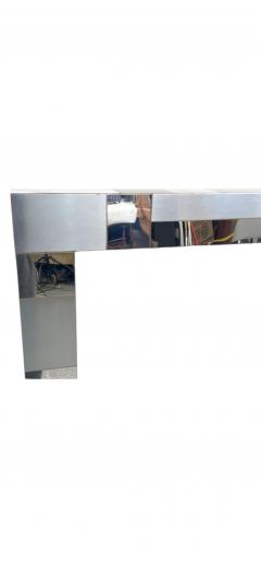 Paul Evans MONUMENTAL SATIN POLISHED CHROME CITYSCAPE MIRROR BY PAUL EVANS - 4439151