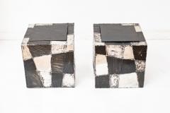 Paul Evans Pair of Argente Cubes Model PE 37 by Paul Evans - 4046778