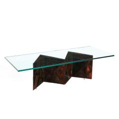 Paul Evans Paul Evans Artisan PE 11 Coffee Table 1974 Signed And Dated  - 2214556