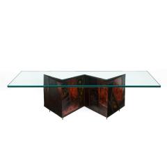 Paul Evans Paul Evans Artisan PE 11 Coffee Table 1974 Signed And Dated  - 2214559