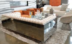 Paul Evans Paul Evans Biscuit Tufted Cityscape Sofas Signed - 3057300