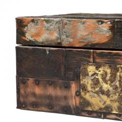 Paul Evans Paul Evans Box for America House Copper Bronze and Pewter Hinged Signed - 3935704