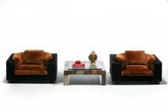 Paul Evans Paul Evans Brutalist Patchwork of Metals Slate Top Coffee Table c 1970s - 4349581